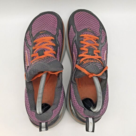 Altra Paradigm 3 Zero Drop Women's 9.5 Running Shoe Orange Purple Gray Sneakers - Picture 6 of 14